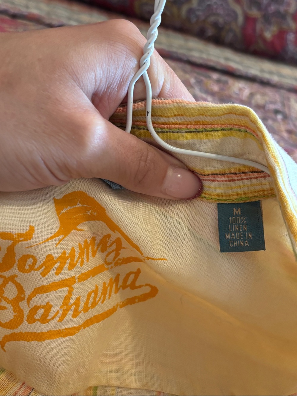 Tommy Bahama size M Men's Classic Linen Button-Up Bundle - Picture 9 of 14